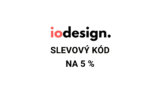 Iodesign slevový kód na 5 %